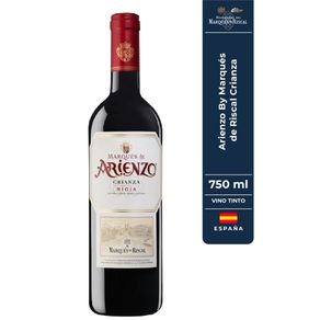 Vino Arienzo Marques de Riscal tinto rioja crianza x 750ml