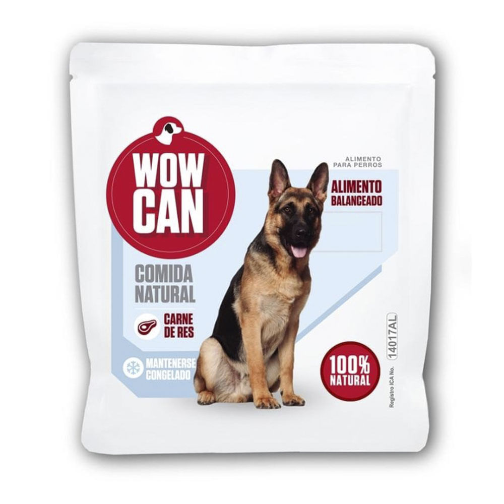 Alimento Húmedo Wow Can Perros Carne 300 Gr