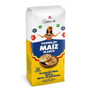 Harina Maiz Blanco 1000g Cuisine & Co