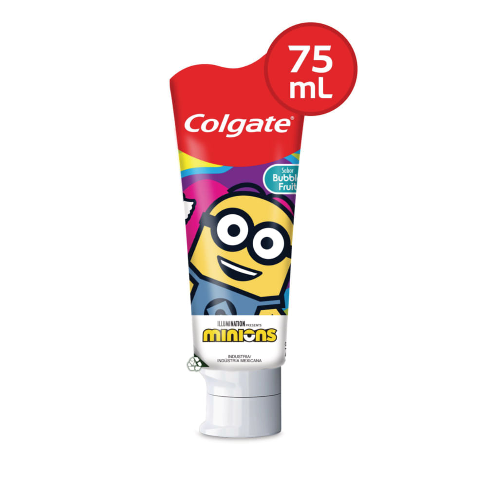Crema Dental Niños Colgate Smiles Mi Villano Favorito 75ml