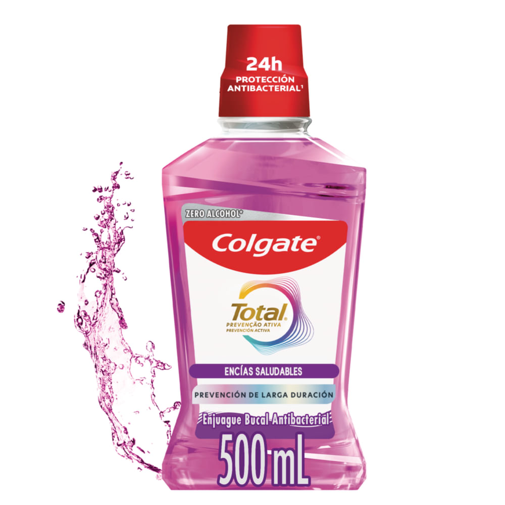 Enjuague Bucal Colgate Total Encías Prevención Activa 500ml