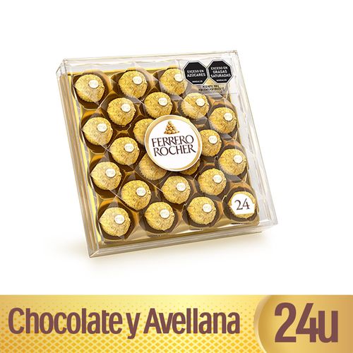 Bombón Ferrero Rocher x24 Und