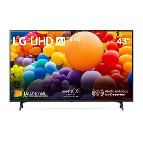Televisor LG 43'' UHD 4K Smart TV WebOS 24 43UT7300