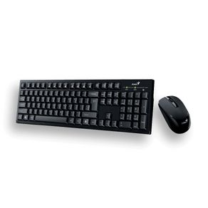 Combo teclado Genius + Mouse KM-8101 inalambrico Negro