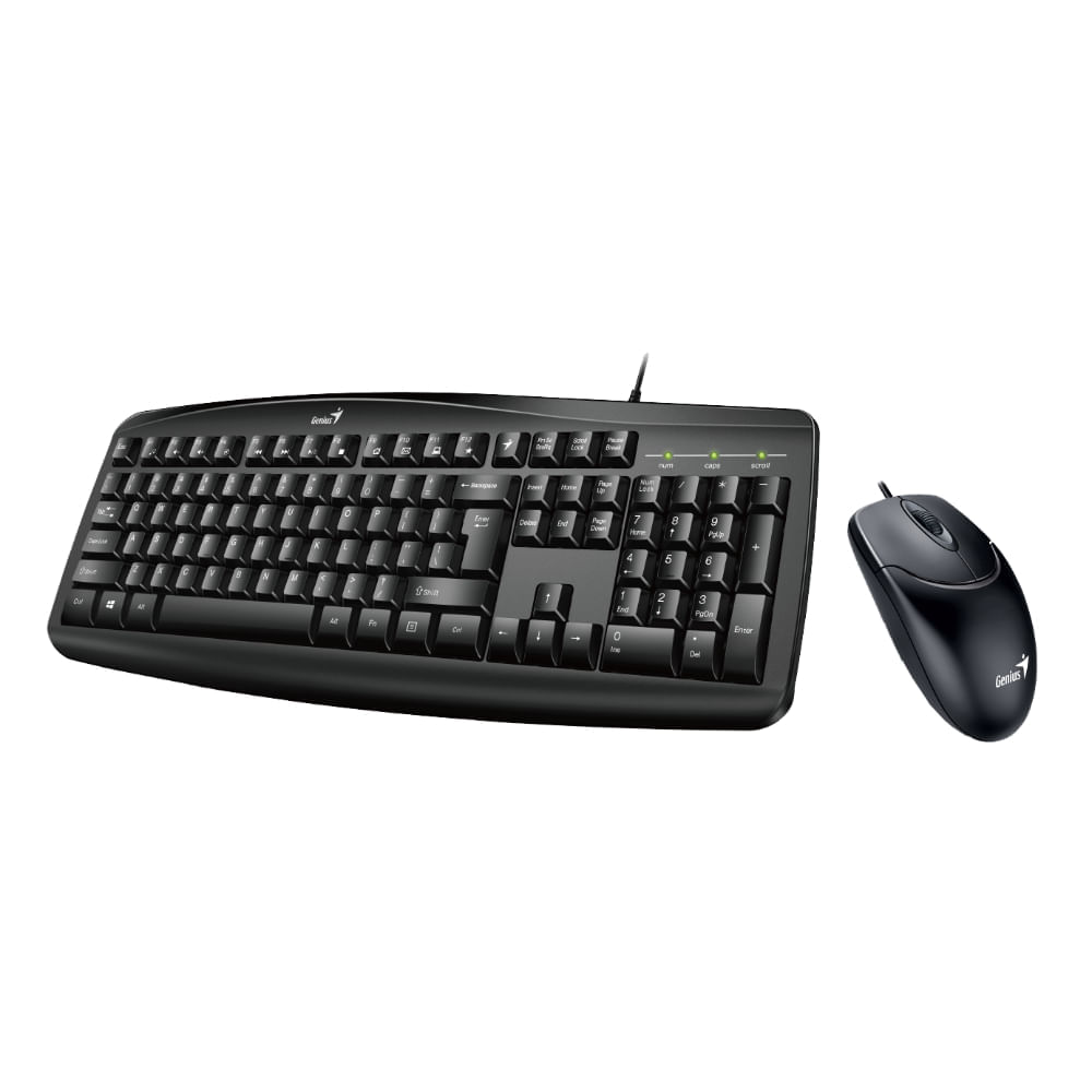 Combo teclado Genius + Mouse  Alambrico Genius Smart KM-200