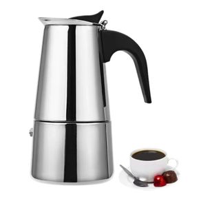 Cafetera 6 Tazas Prepara Espresso Facil Y Rapido