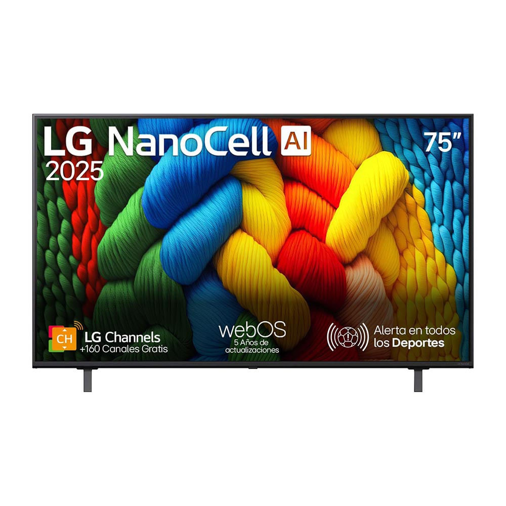 Smart TV Nanocell UHD 4K 75" LG 75NANO80ASA