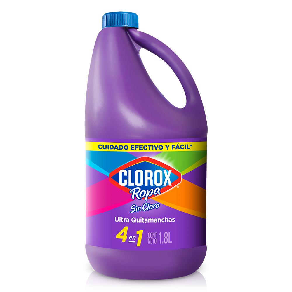 Quitamanchas Clorox Ropa Colores Vivos 1800ml