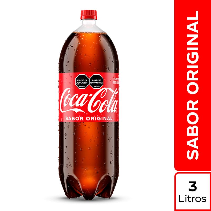 Gaseosa Coca-Cola Sabor Original 3L
