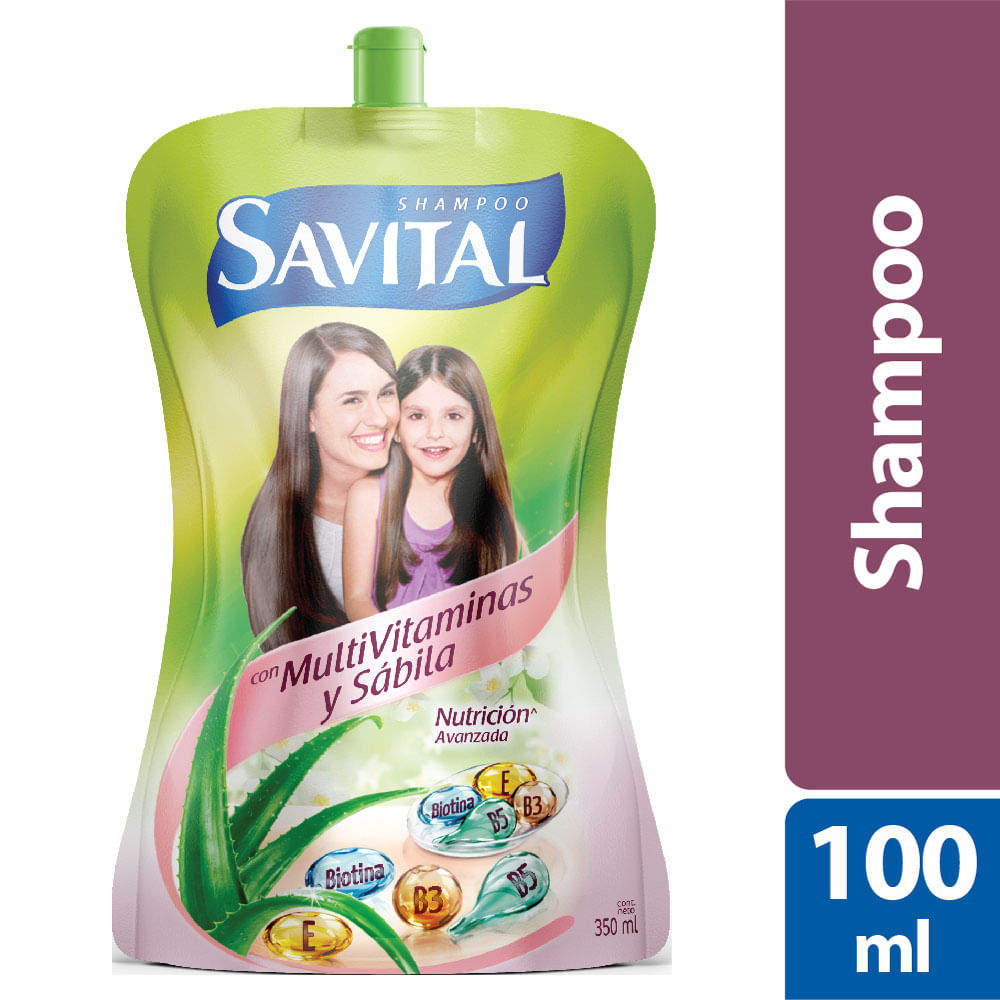 Shampoo Savital Multivitaminas 100ml