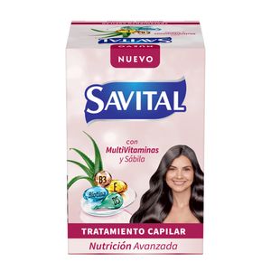 Tratamiento Savital Multivitaminas 12 Unidades 33ml