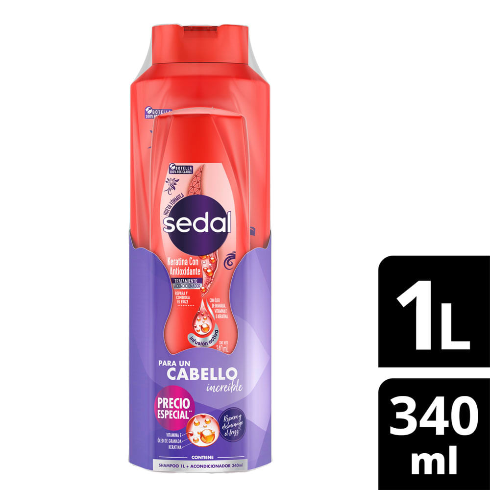 Shampoo Sedal Keratina 1L