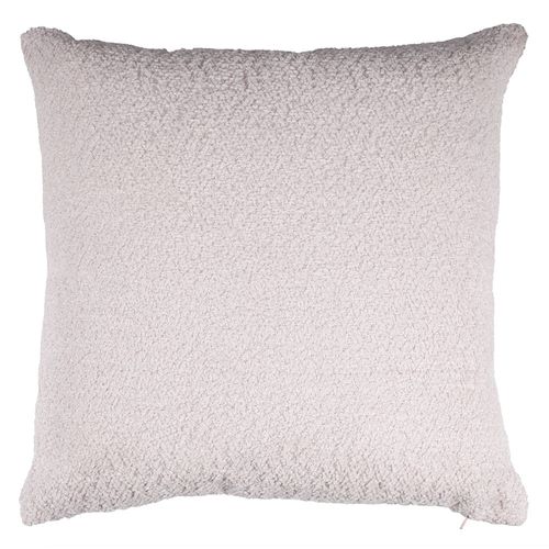 Cojín chenille chunky rosa claro 45x45cm Wamsutta
