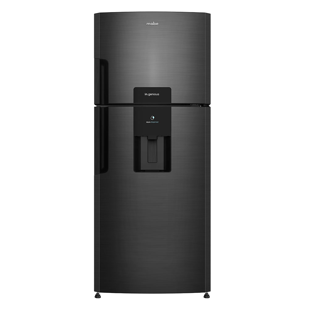 Nevera No Frost 415 L Brutos Black Steel Mabe RMP415YCC