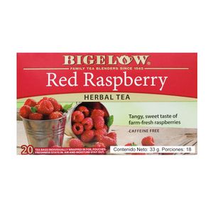 Infusion de Frambuesa Roja Bigelow 33gr x 20 Bolsitas