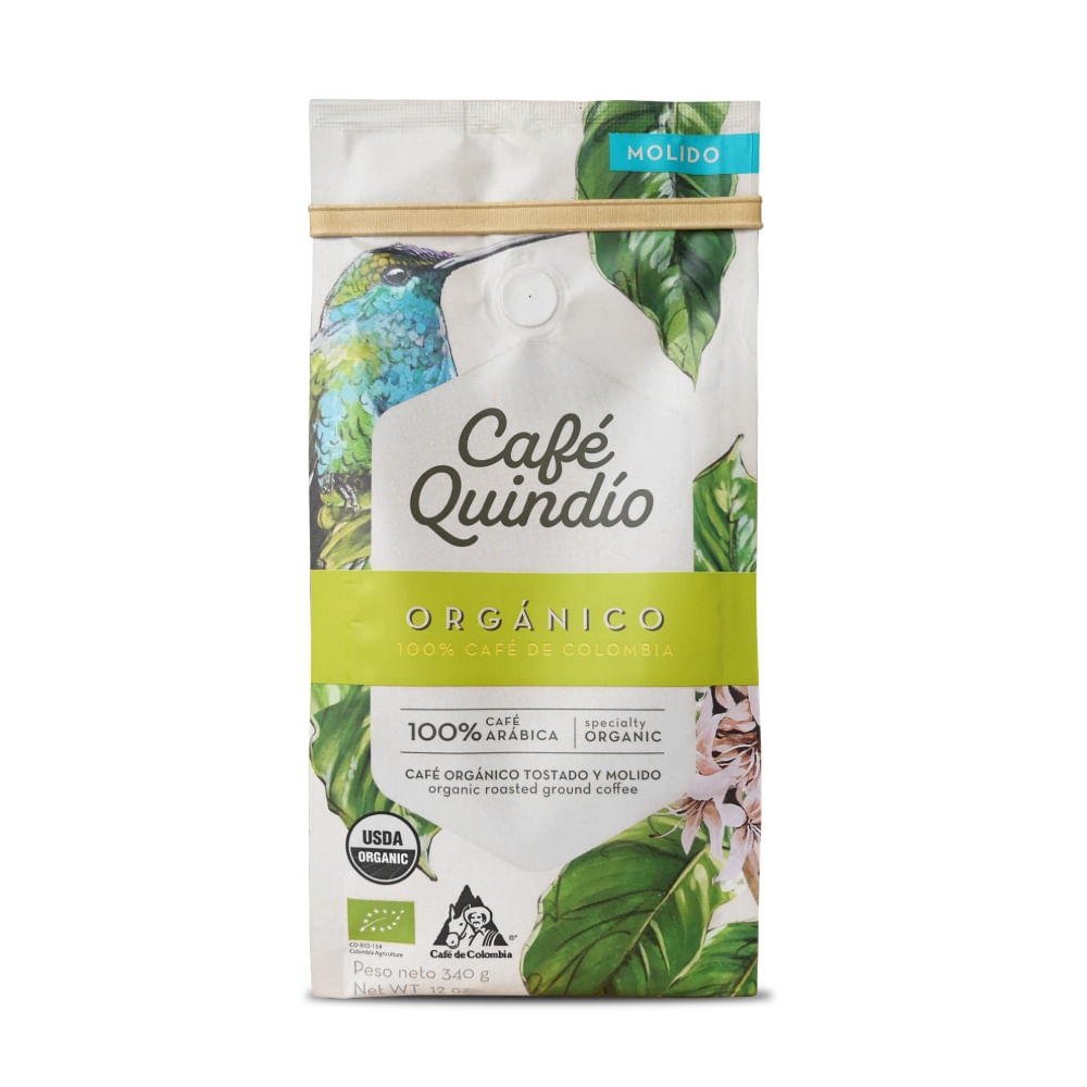 Café Quindío Orgánico molido x340g