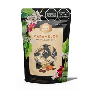 Caramelos Cafe Quindio masticables x60und x240g c/u