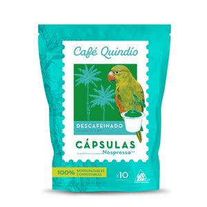 Cápsulas Quindío descafeinado x10und x50g