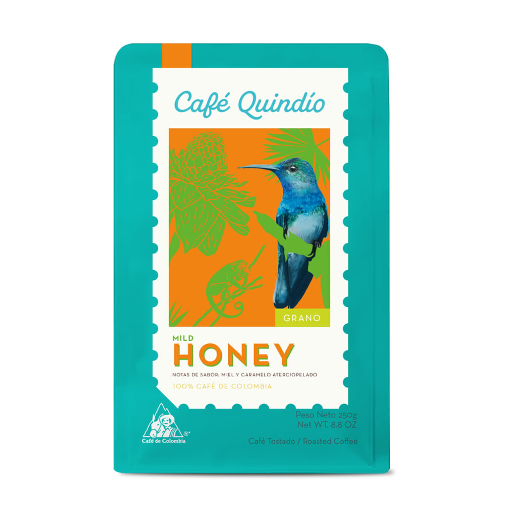 Café Quindío Miel Cosecha Especial Grano x250 grs