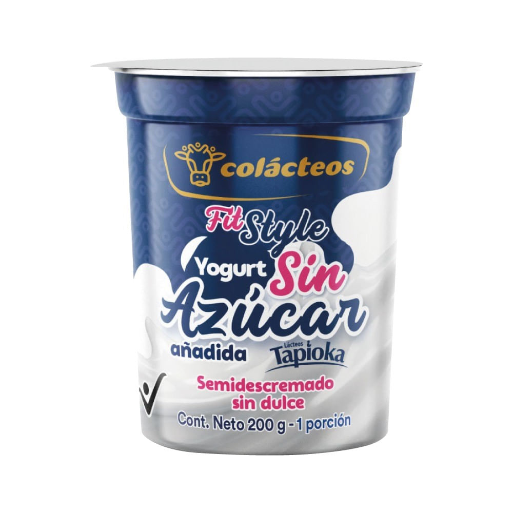 Yogurt Tapioka sin azúcar x200g