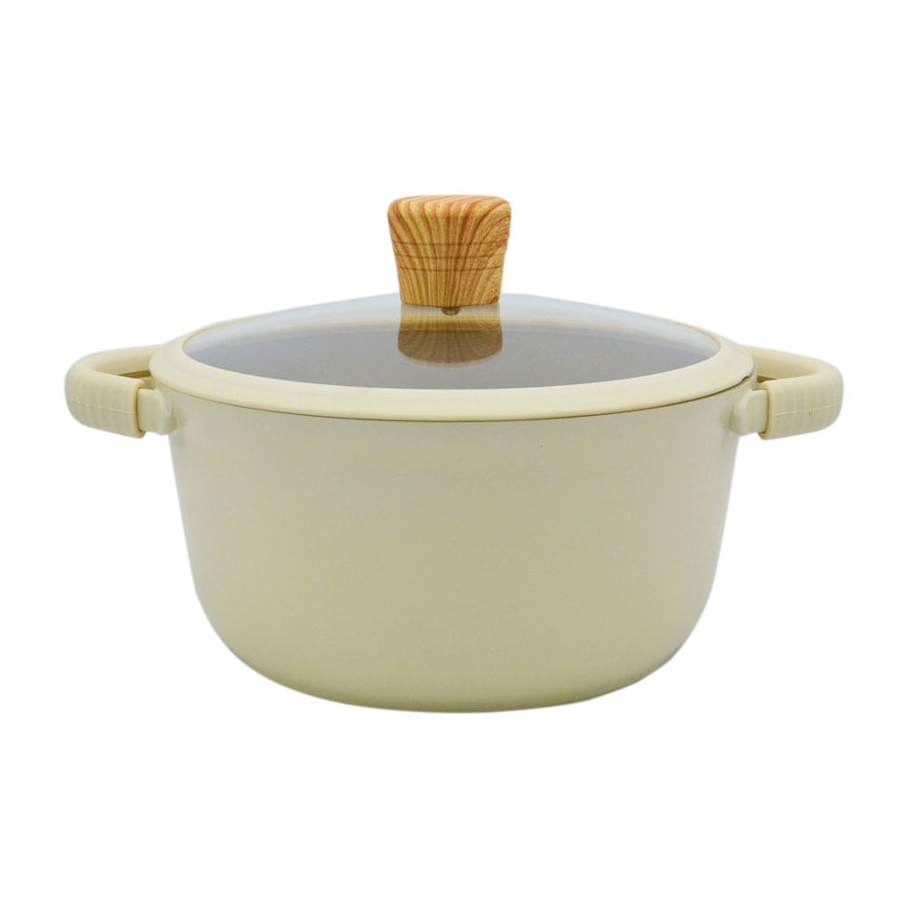 Olla Krea Aluminio Fundido Crema 20cm