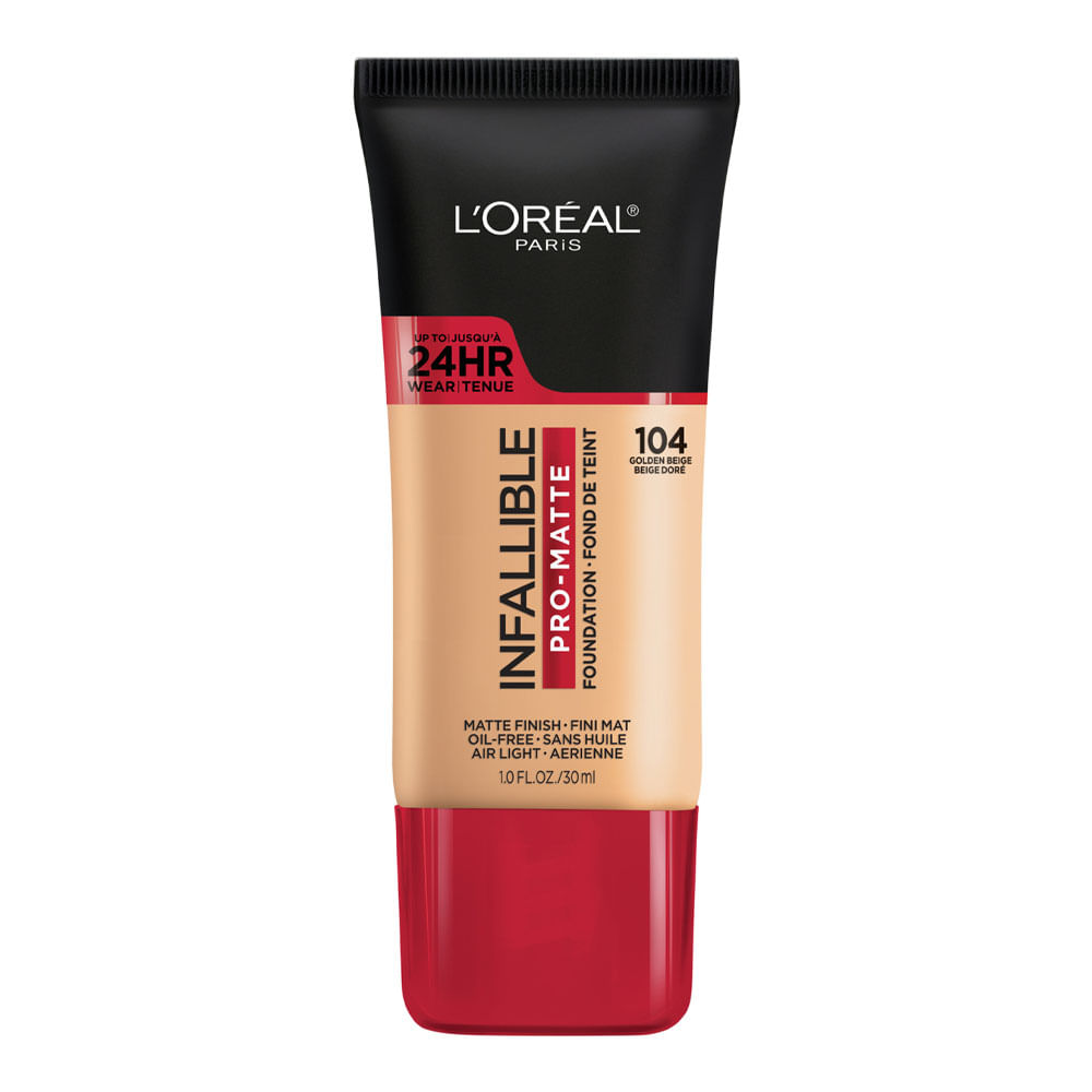 Base Loreal Paris Pro-Matte 104 Golden Be 30ml