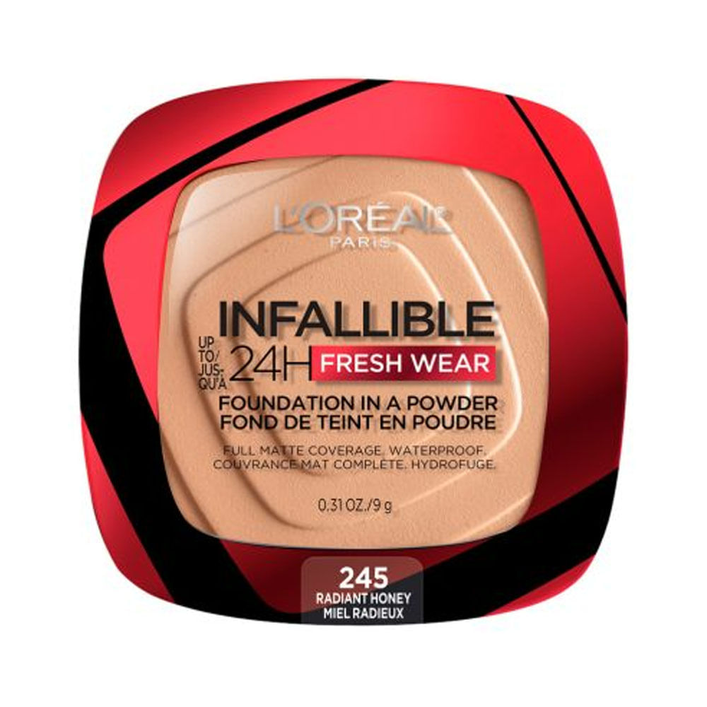 Polvo Infallible Pro Matte Radiant Honey