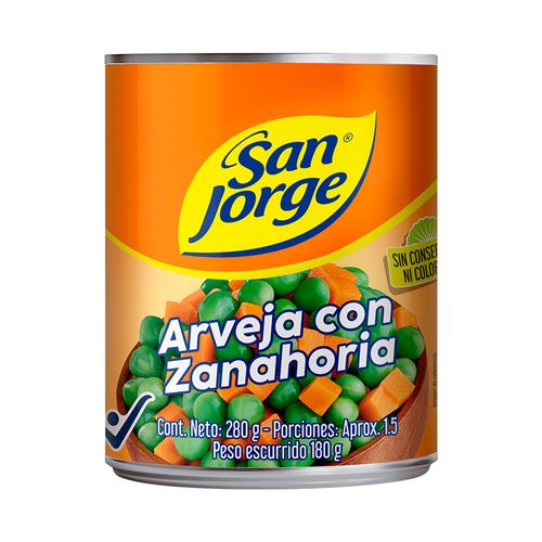 Mix San Jorge Arveja Zanahoria x280G