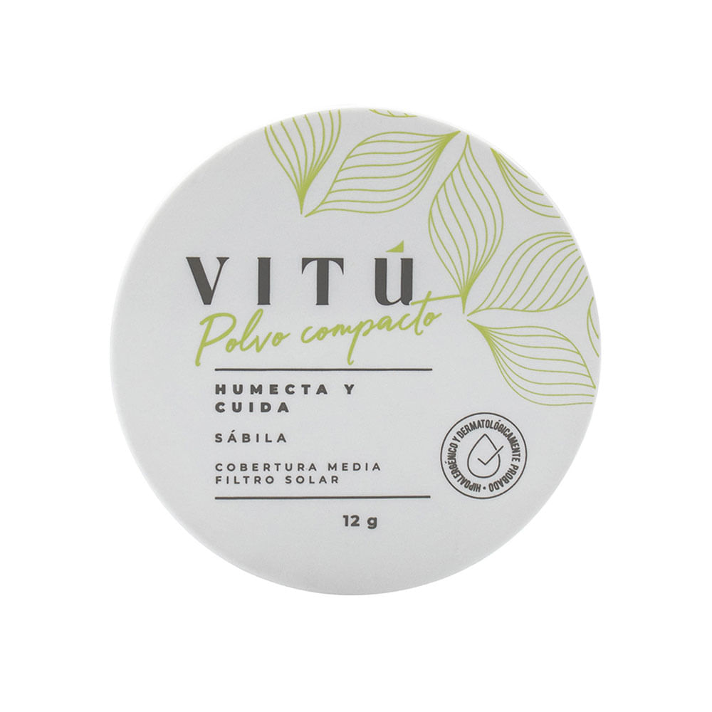 Polvo Vitu Sábila 2 Avellana x12G