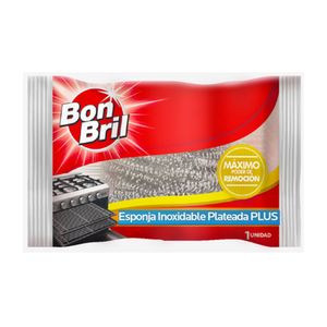 Esponja Bon Bril Plateada Plus x1Und