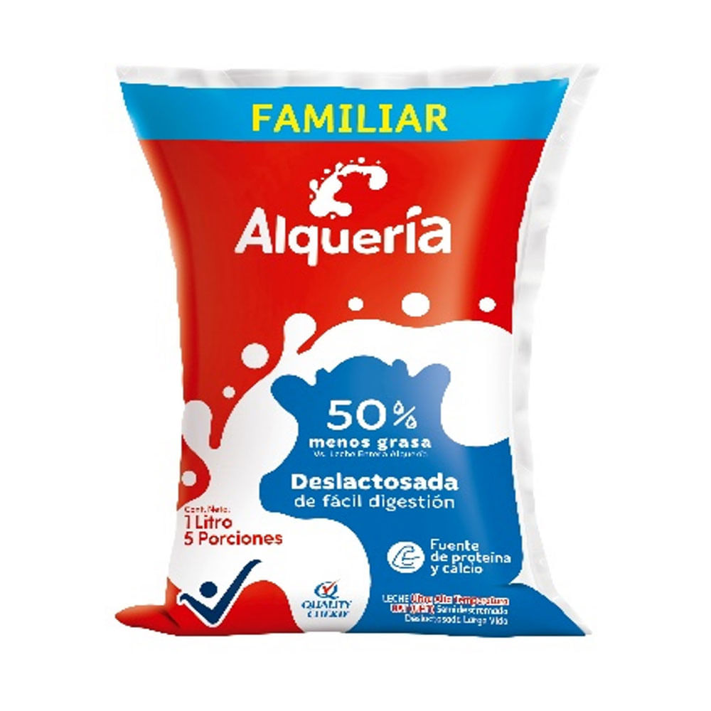 Leche Alquería deslactosada 1000ml