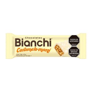 Chocolate Bianchi Barra Caramelo Blanco Ma 40g