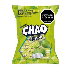 Menta Chao Limón Bolsa x100Und x350G Pn
