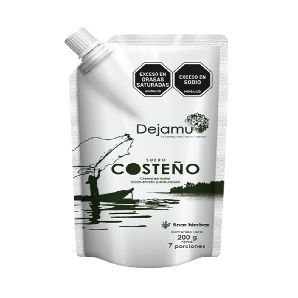 Suero Dejamu Costeño Finas Hierbas x200G