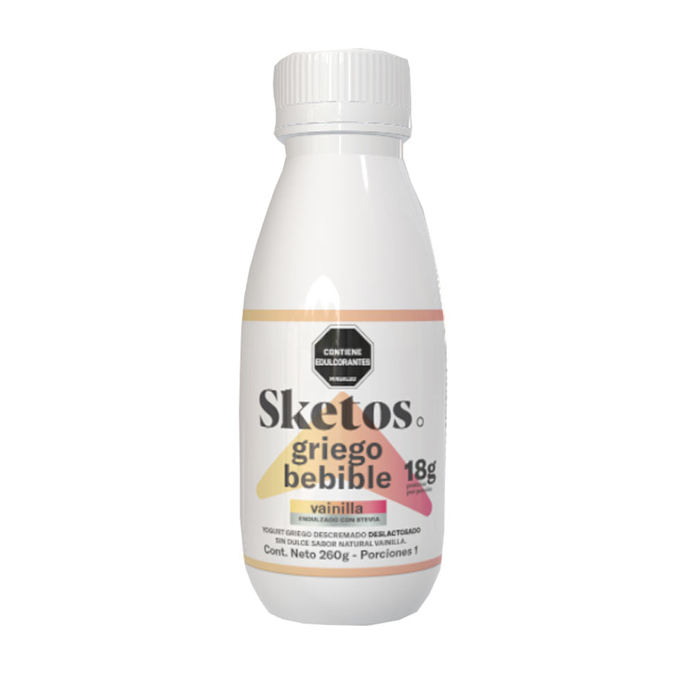 Yogurt Sketos Griego Bebible Vainilla x260G