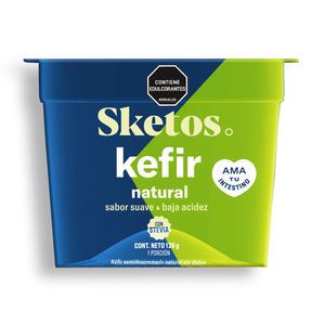 Bebida Sketos Kefir Natural Stevia 120g