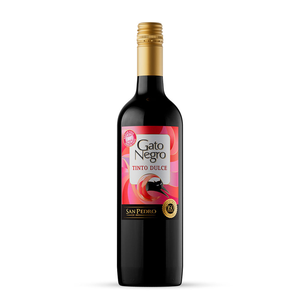 Vino Tinto Gato Negro Dulce Blend 750ml