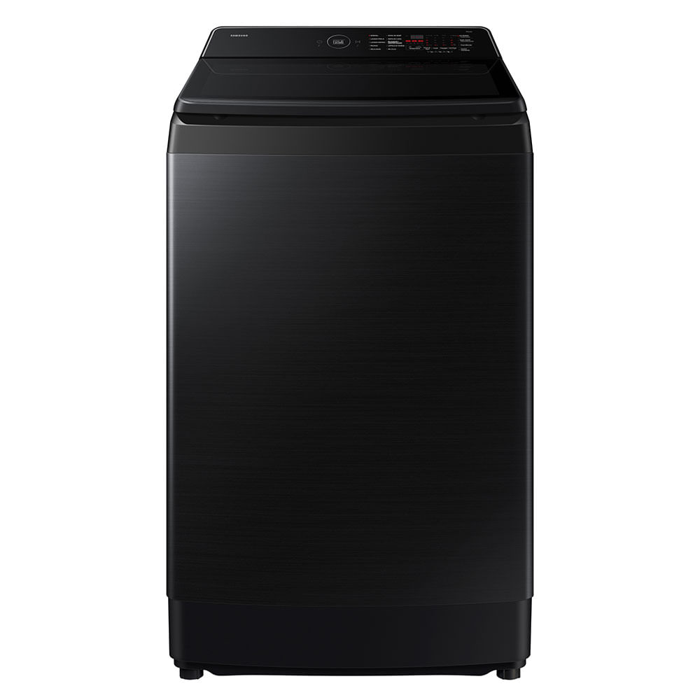 Lavadora Samsung Bespoke Carga Superior Ai Wash 17 Kg WA80F17S8BCO Negra