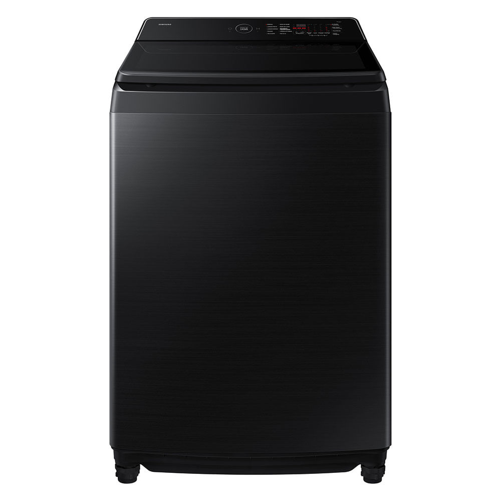 Lavadora Samsung Bespoke Carga Superior Ai Wash 21 Kg WA80F21S8BCO Negra