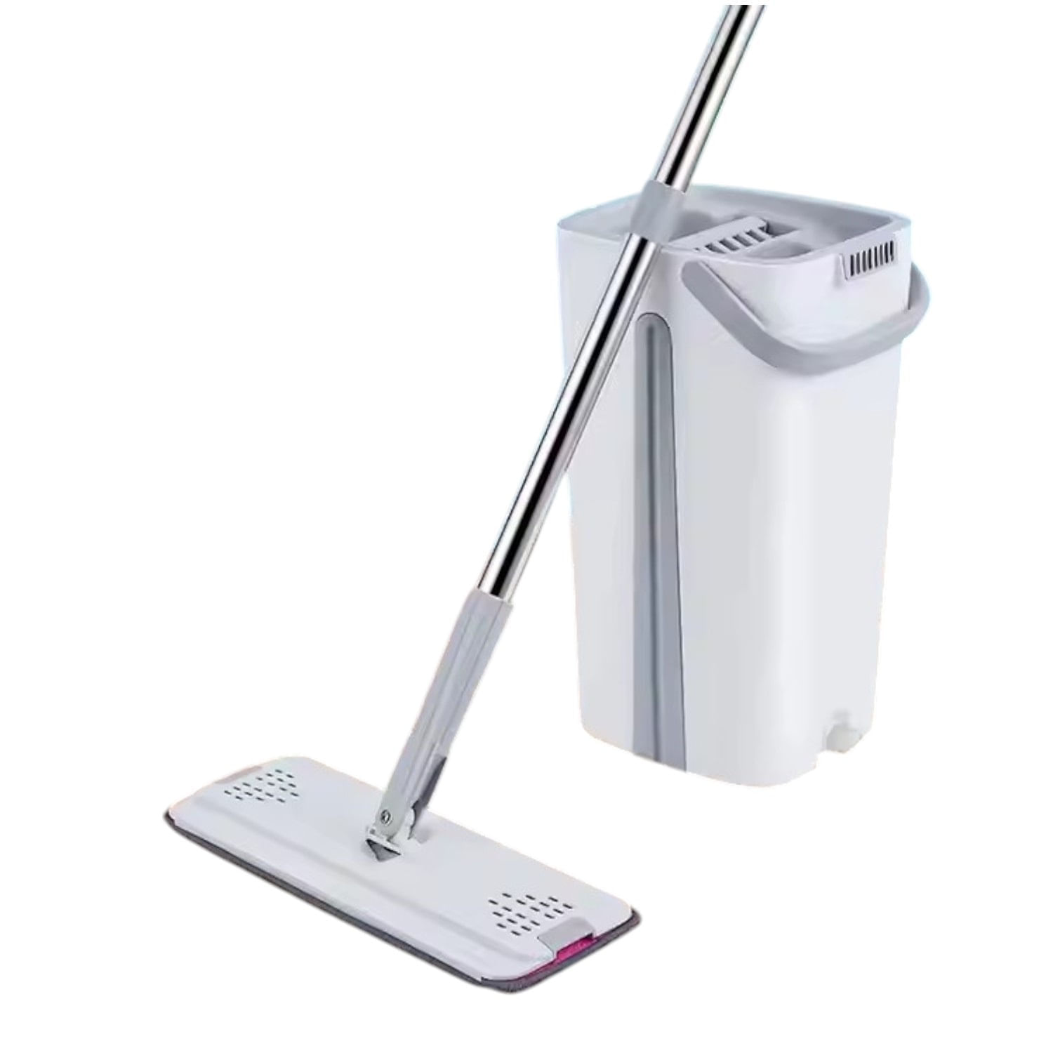 Trapero 360 Con Balde Escurridor Limpieza Sin Esfuerzo