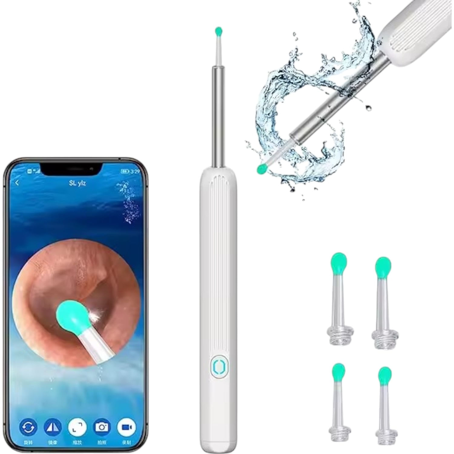 Limpiador De Oidos Con Camara Seguro Y Facil De Usar