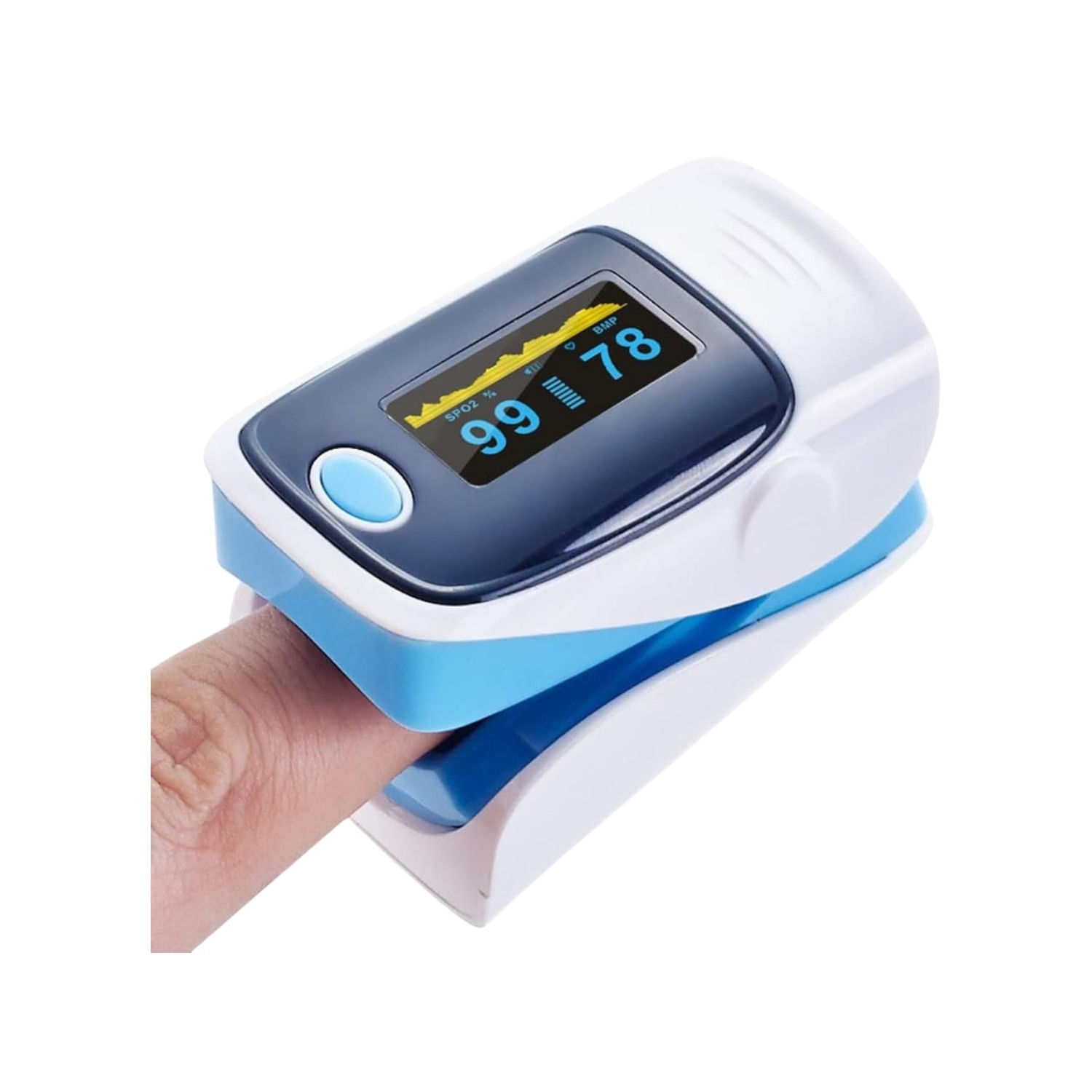 Oxímetro Portátil Con Pantalla LED y Medición Precisa