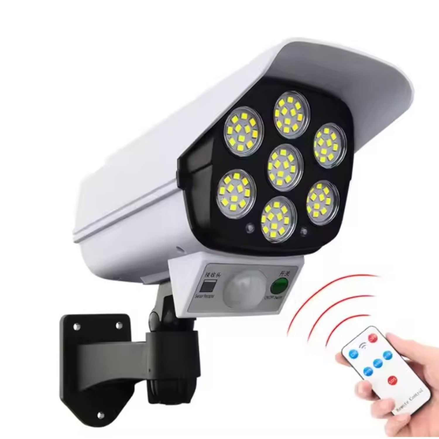 Lampara Solar Exterior con Control Para Iluminar Tu Hogar