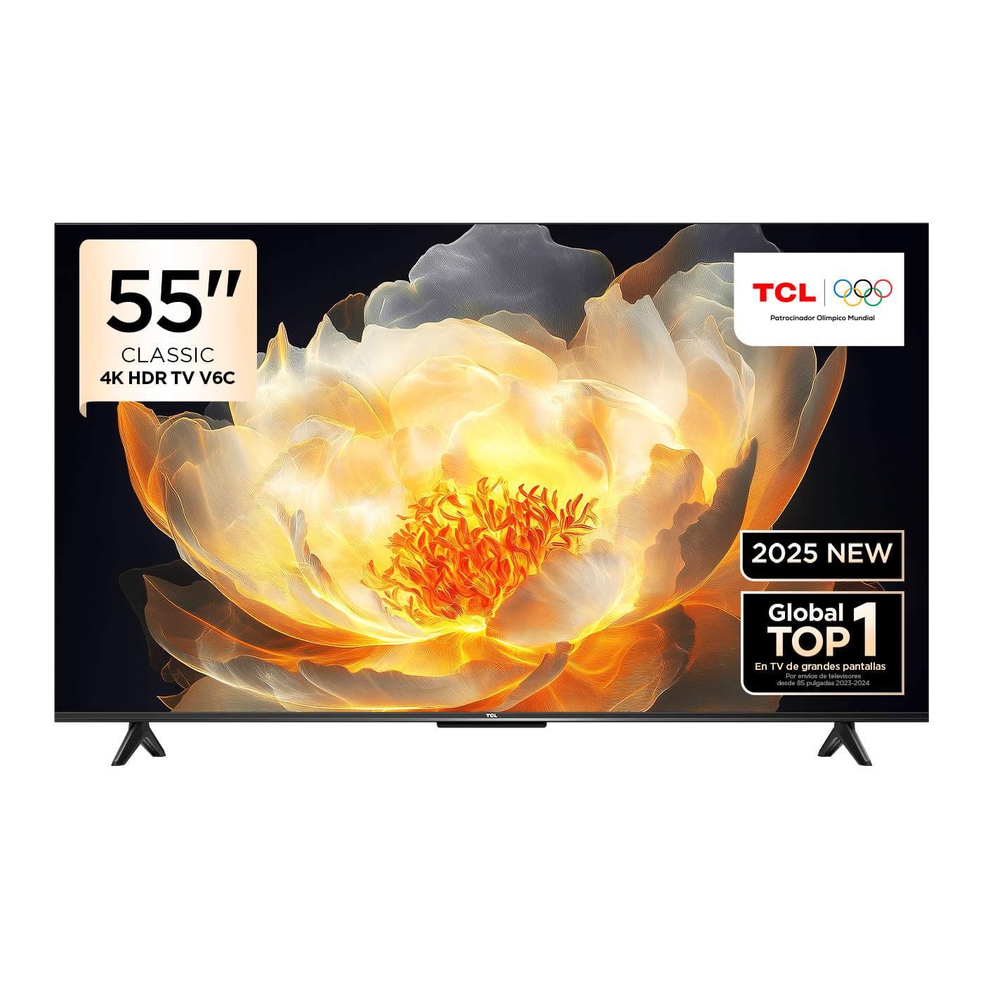 Smart Smart TV TCL 55" 55V6C 4K UHD