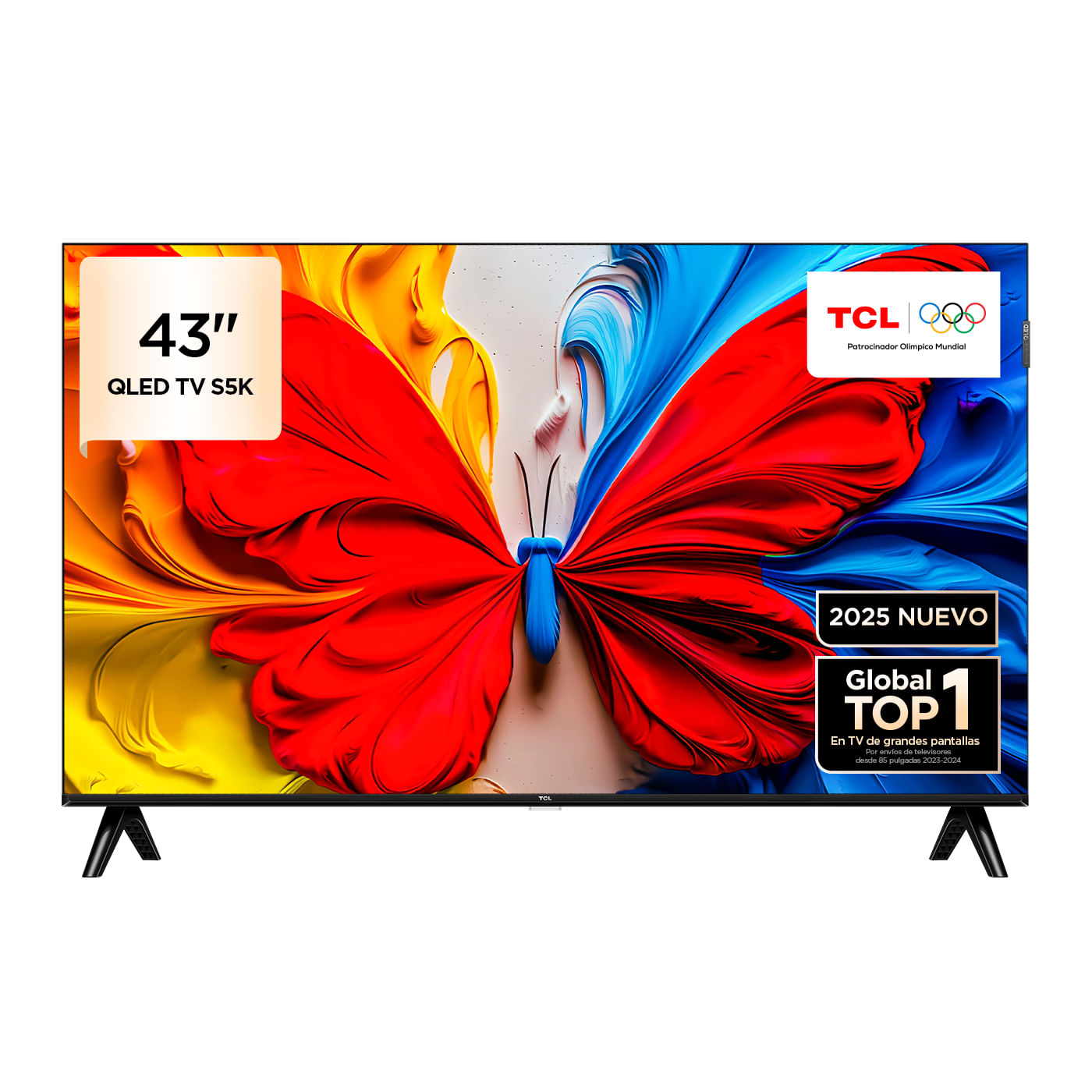 Smart Smart TV TCL 43" 43S5K QLED FHD