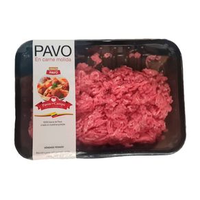 Carne Molida En Bandeja 500g Pavos Del Campo