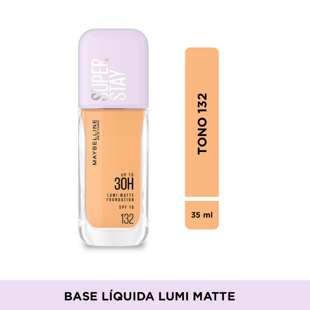 Base Líquida Super Stay Lumi Matte 132