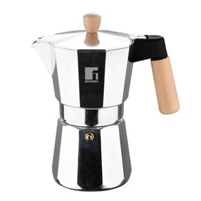 Cafetera bergner aluminio coffee lovers 300mlx6taz