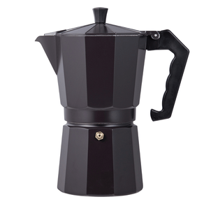 Cafetera bergner aluminio charcoal 12 tazas