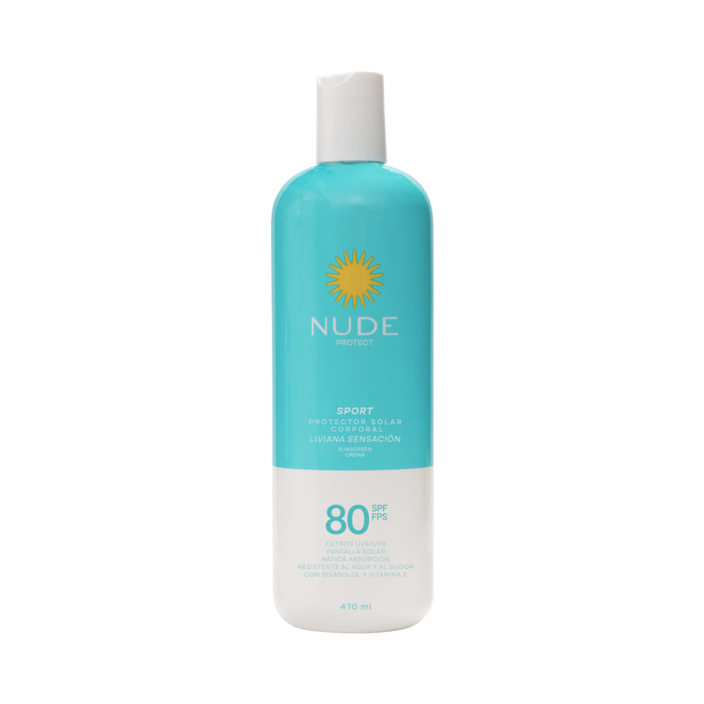 Protector Solar Nude Corporal Spf 80 x470ml